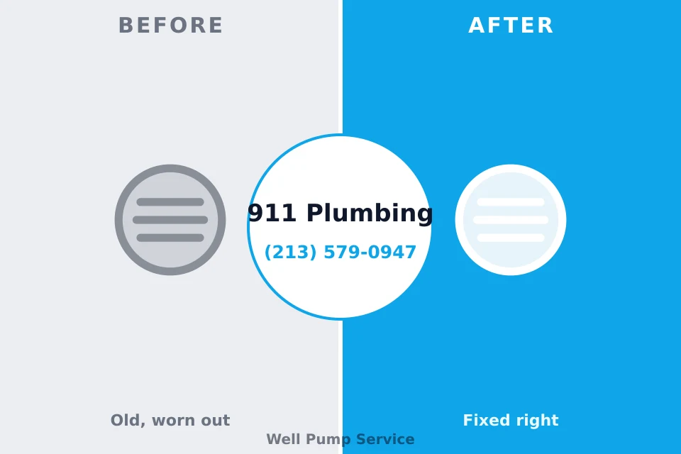 Before and after: plumbing company De Soto, IL